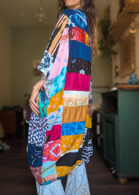 Patchwork Shrug / Kimono 3 - Image 3