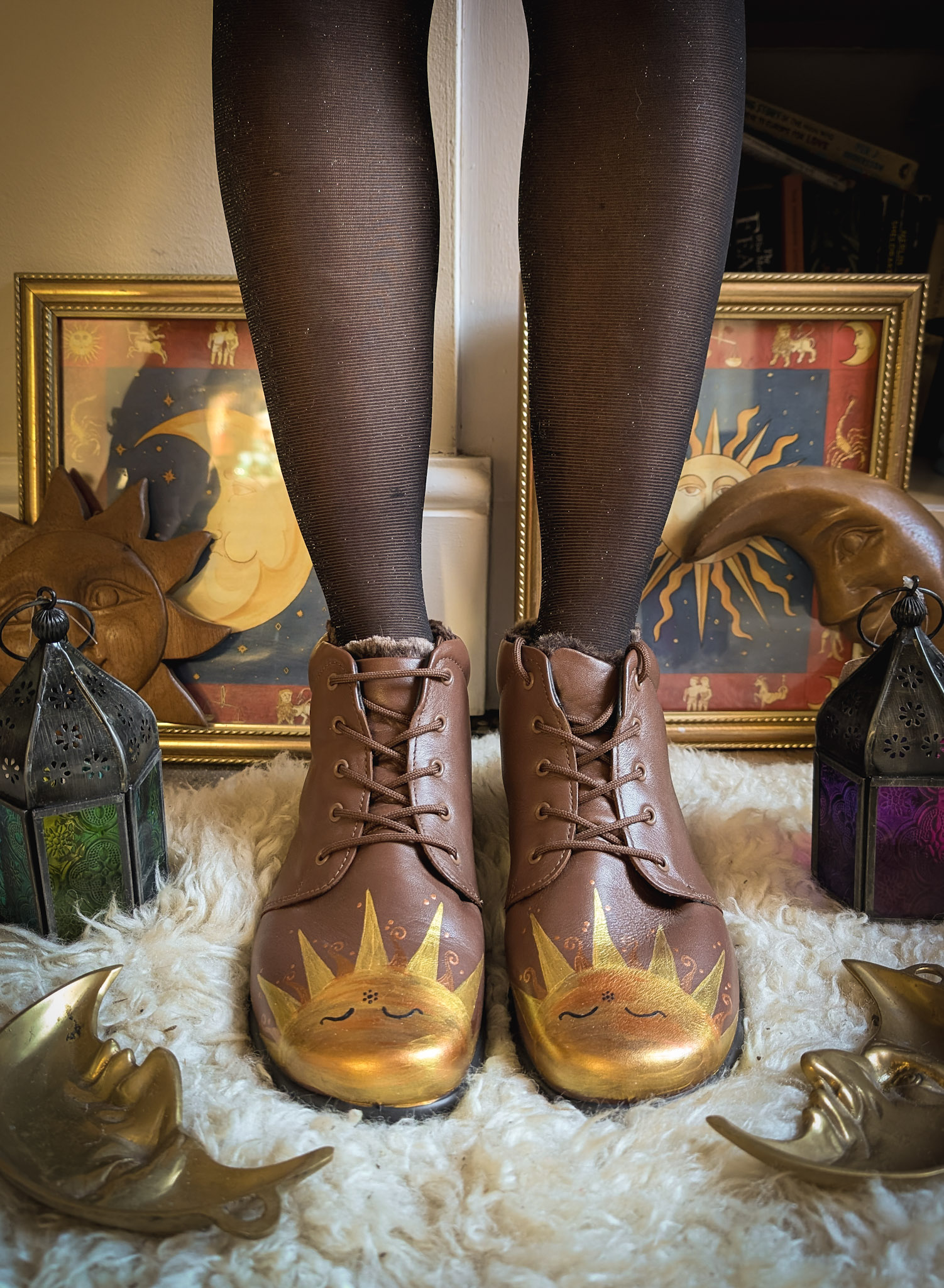 Reworked Brown Sun Boots - Image 2