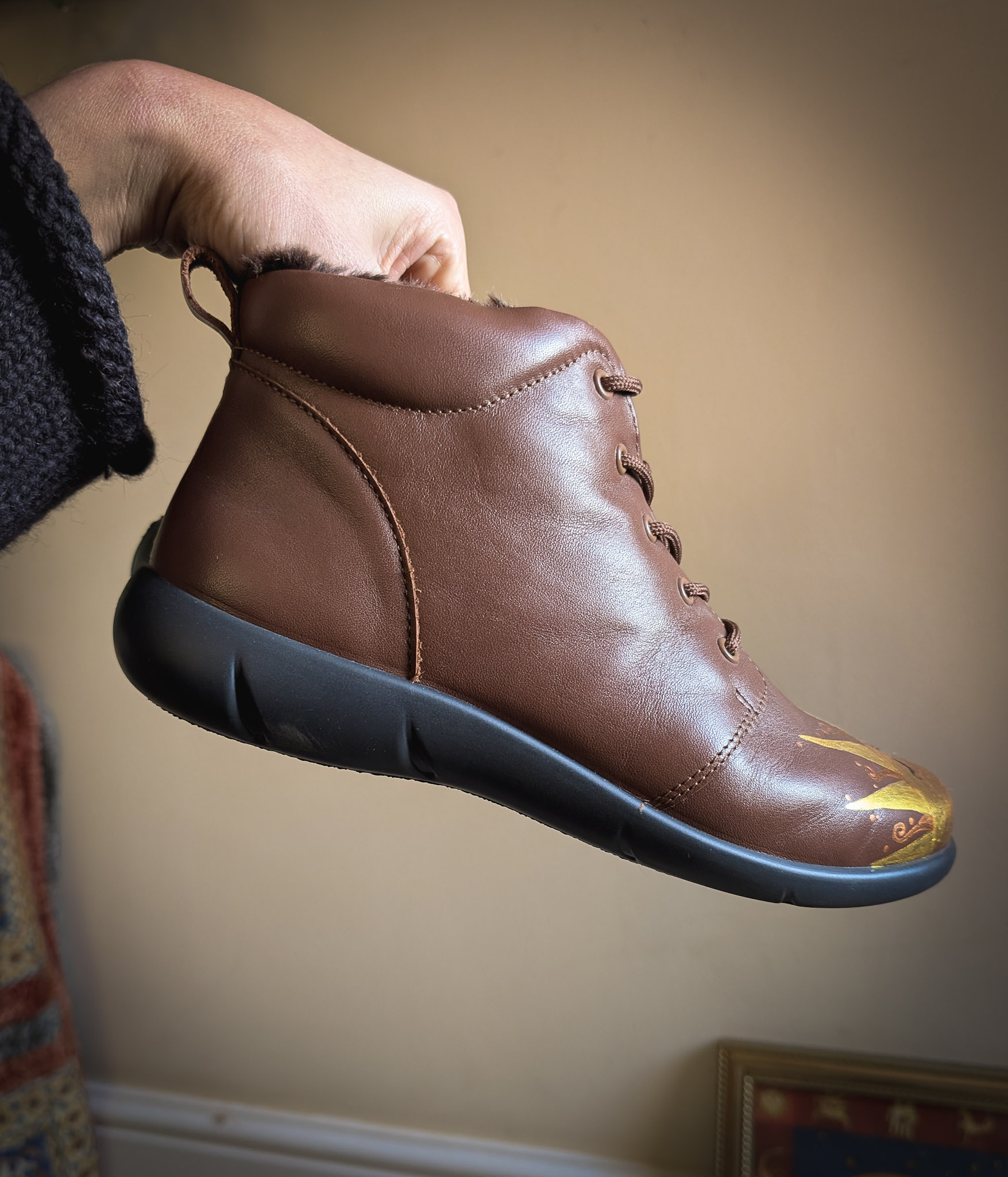 Reworked Brown Sun Boots - Image 6