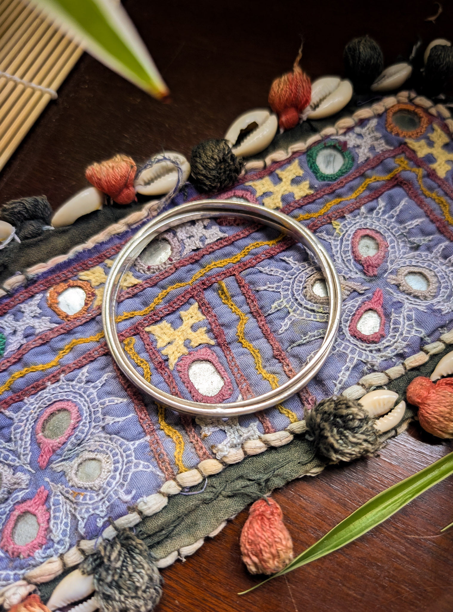 925 Solid Silver Bangle - Image 3