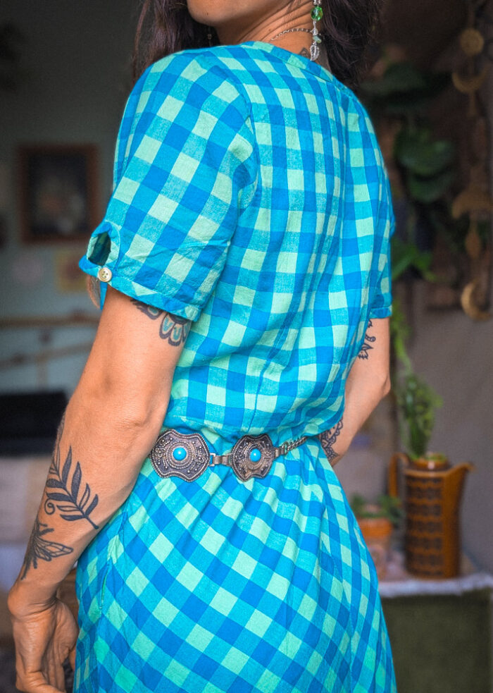Adini Checkered Dress - Image 3