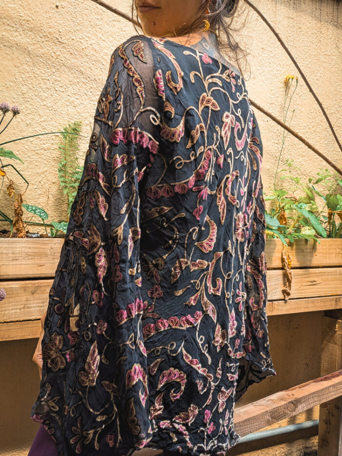 Preloved Paisley Devoré Dress / Top - Image 5