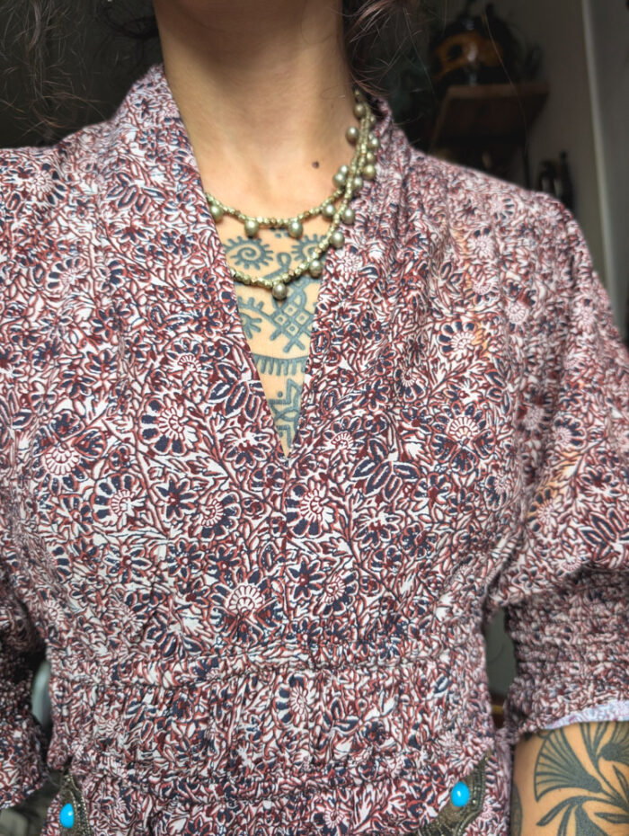Ba&ash Floral Prairie Dress - Image 5