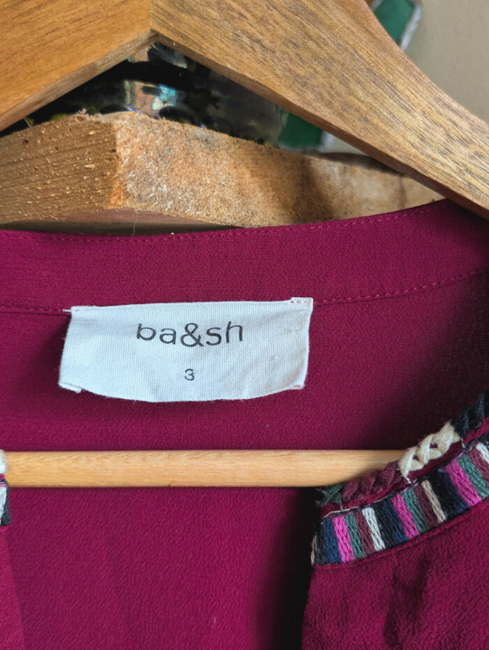 Ba&ash Embroidered Mini Dress - Image 6