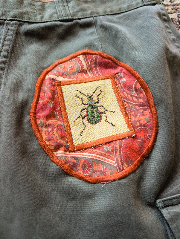 Reworked Beetle + Butterfly Cargo Skirt - Image 2