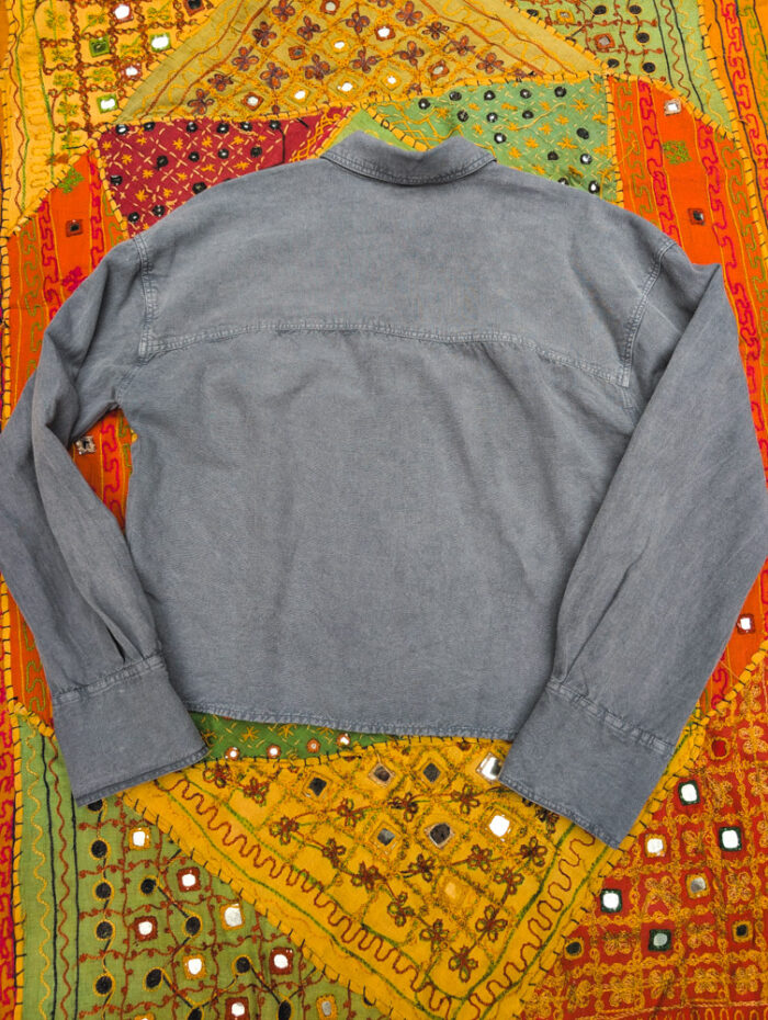 Reworked Celestial Cropped Shirt - Image 3