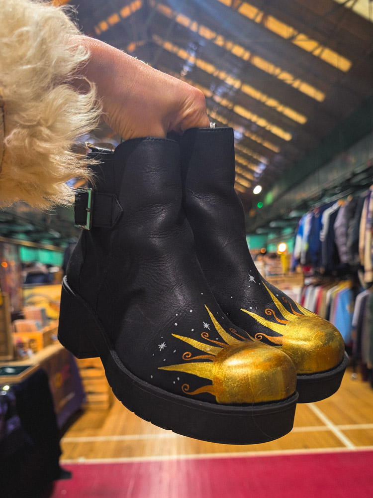 Reworked Black Sun Platform Boots