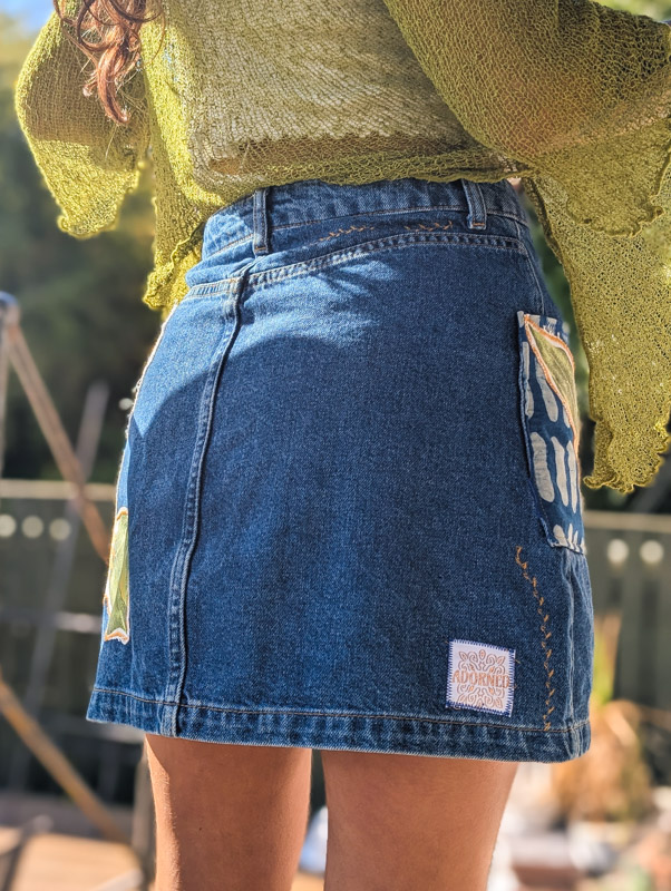 Reworked Sunflower Skirt - Image 4