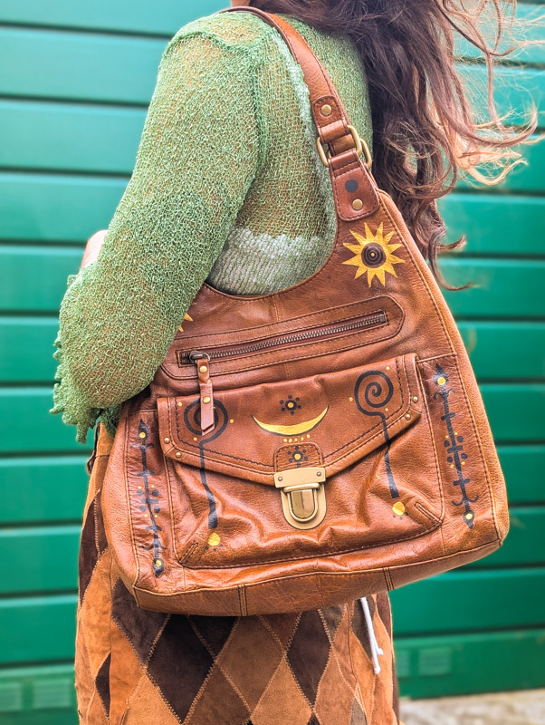 Double Sided Sunflower Bag - Image 2