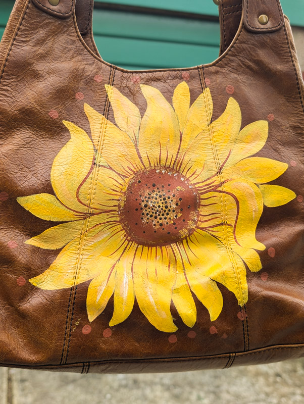 Double Sided Sunflower Bag - Image 3