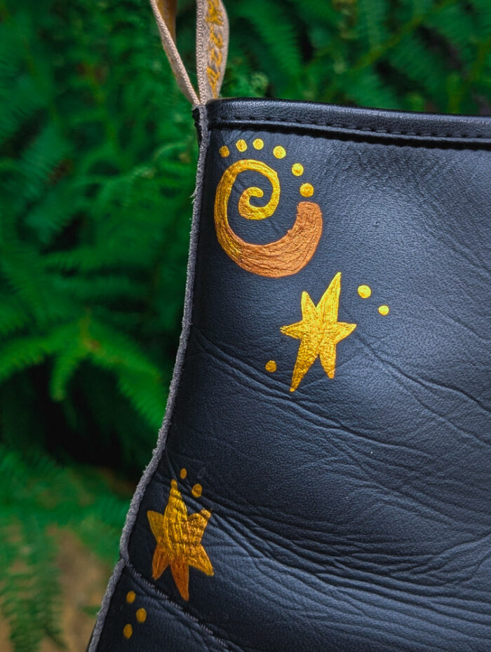Handpainted Celestial Dr Martens - Image 5