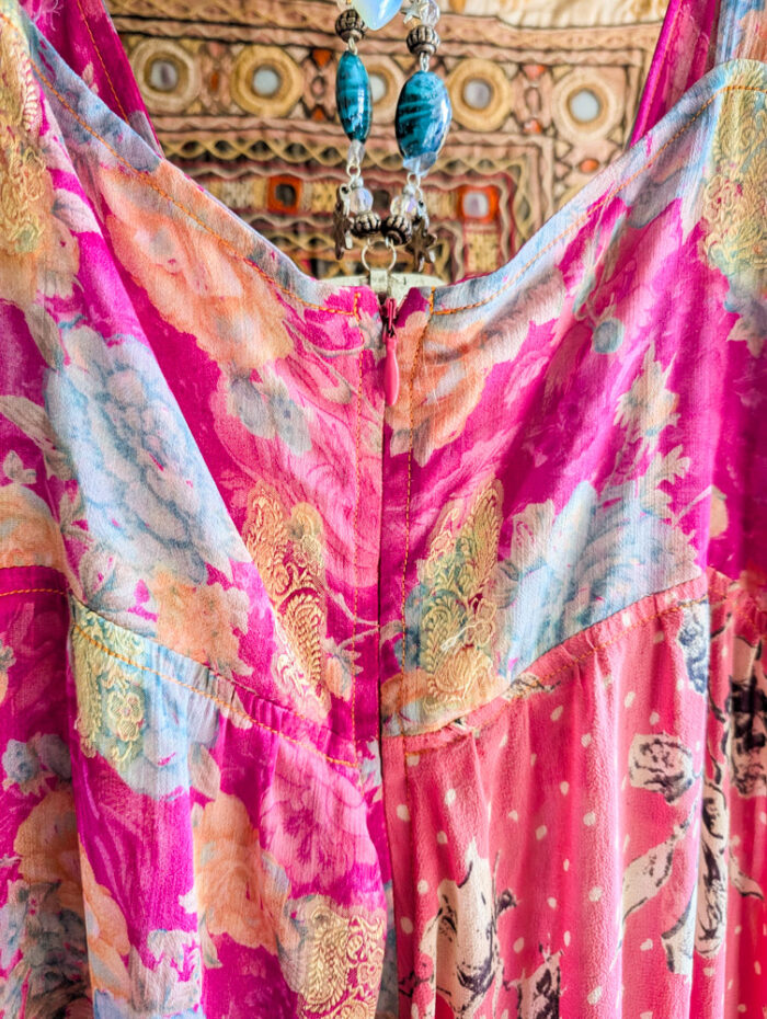 Summery Floral Print Fairy Dress - Image 5
