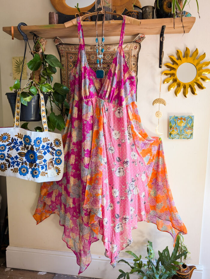 Summery Floral Print Fairy Dress
