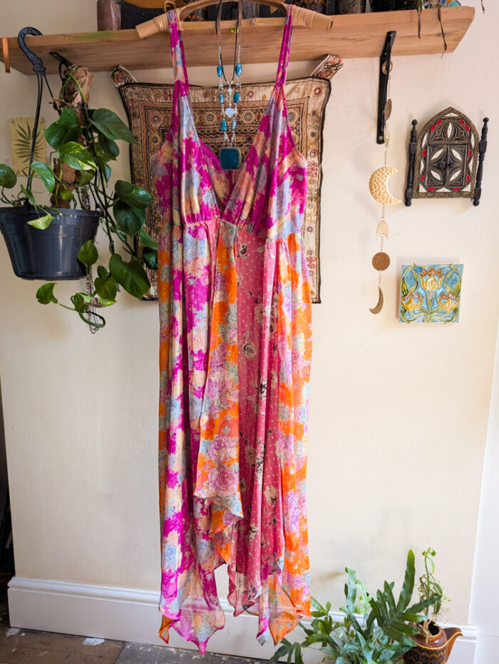 Summery Floral Print Fairy Dress - Image 9