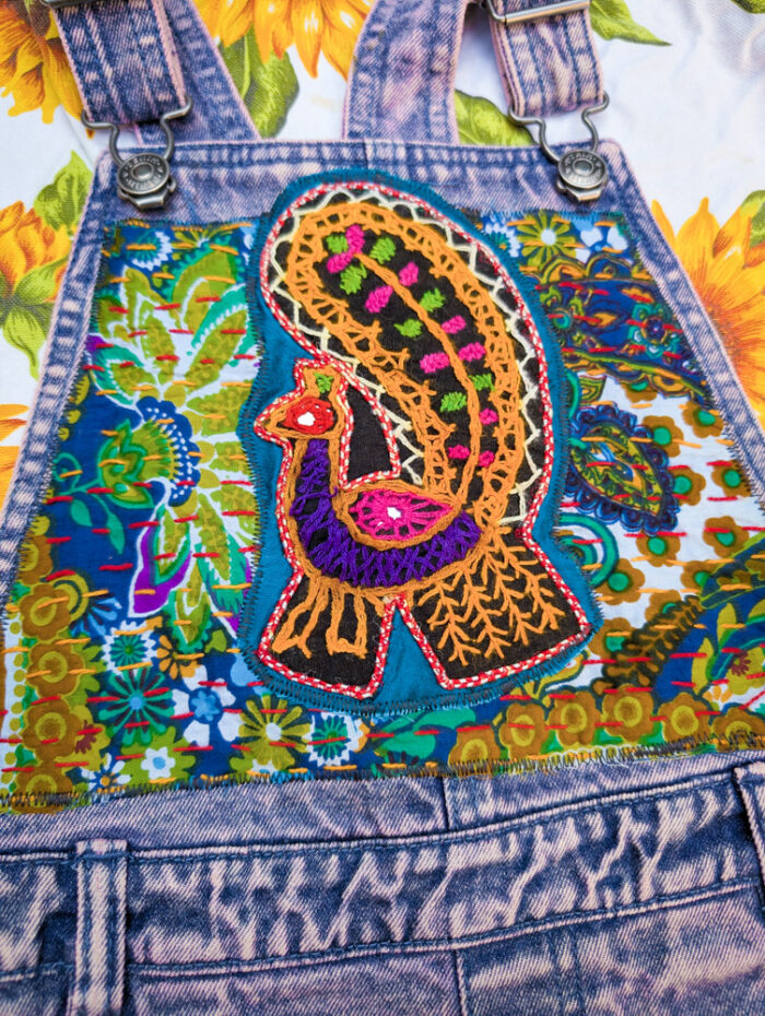 Reworked Kids Dungarees - Image 3
