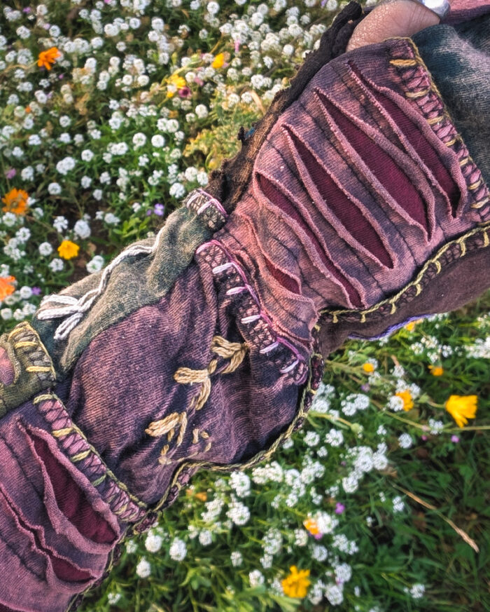 Dusky Patchwork Handwarmers - Image 2