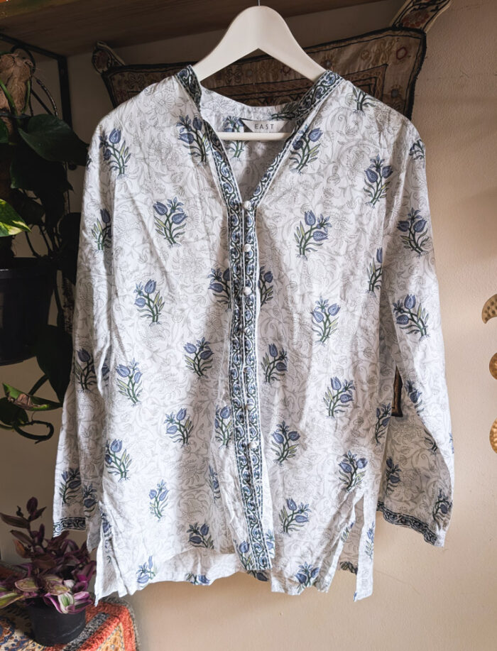 Preloved East Floral Shirt
