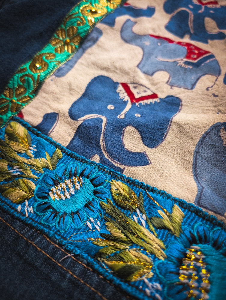 Children's Elephant Denim Jacket - Image 4