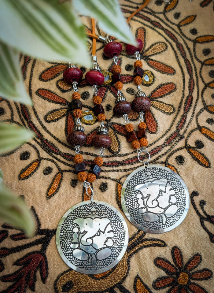 Earthy Elephant Necklace - Image 2