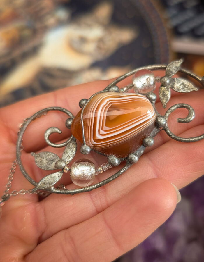OOAK Whimsical Crystal Pendant - Image 4