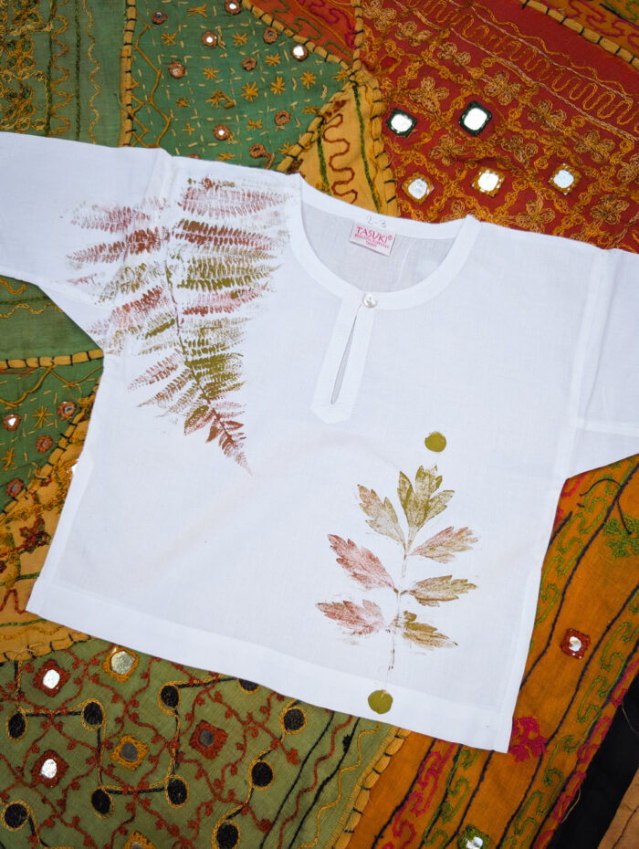 Baby-Children's Fern Printed Top - Image 2