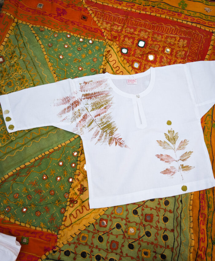 Baby-Children's Fern Printed Top - Image 6