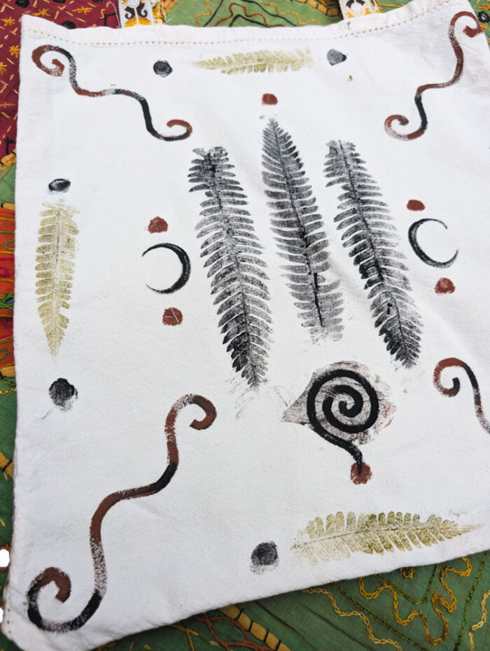 Reworked Fern Spiral Tote Bag - Image 4