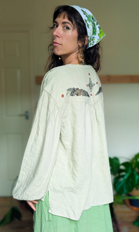 Fern Print Blouse - Image 2