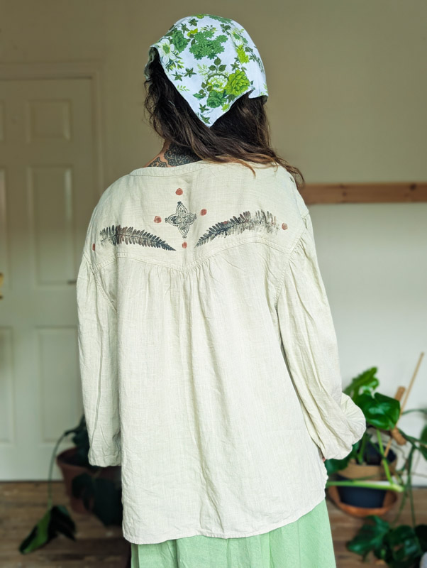 Fern Print Blouse - Image 5