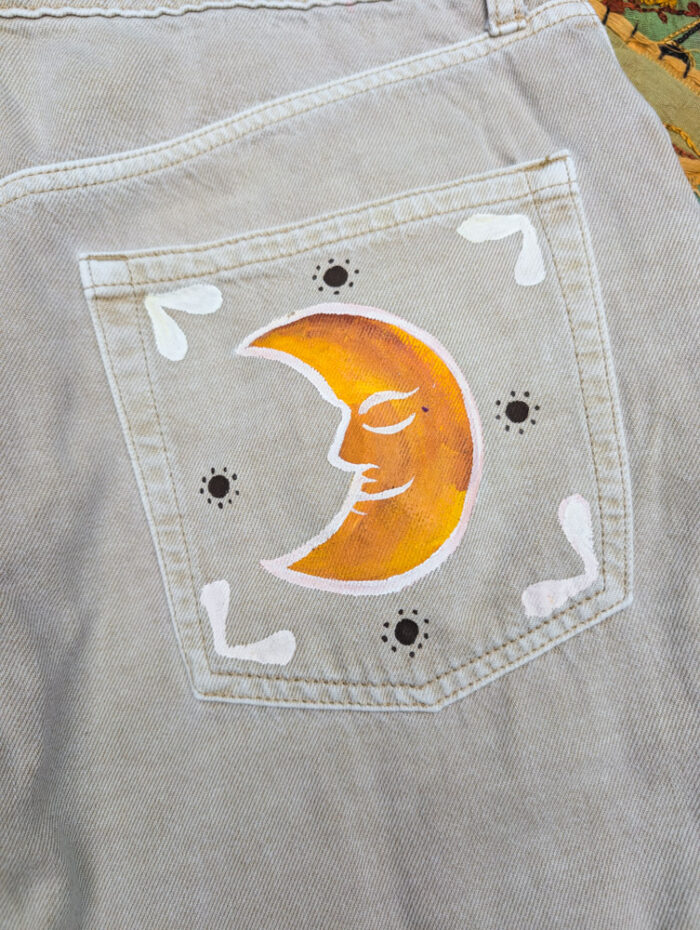 Reworked Moon Mom Jeans - Image 5