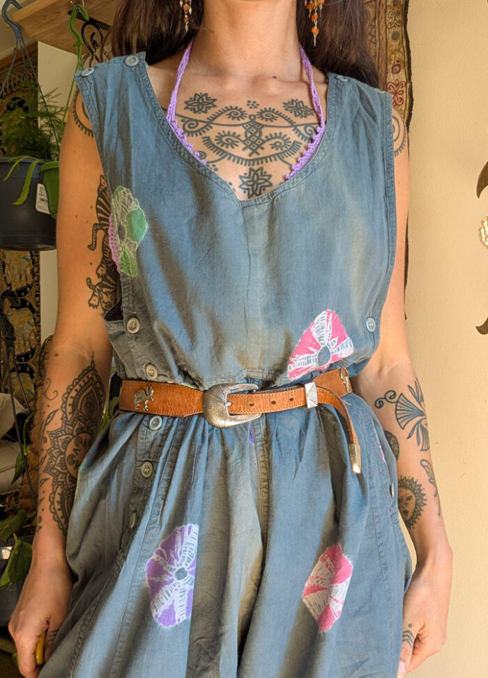 Preloved Tie Dye Jumpsuit - Image 3