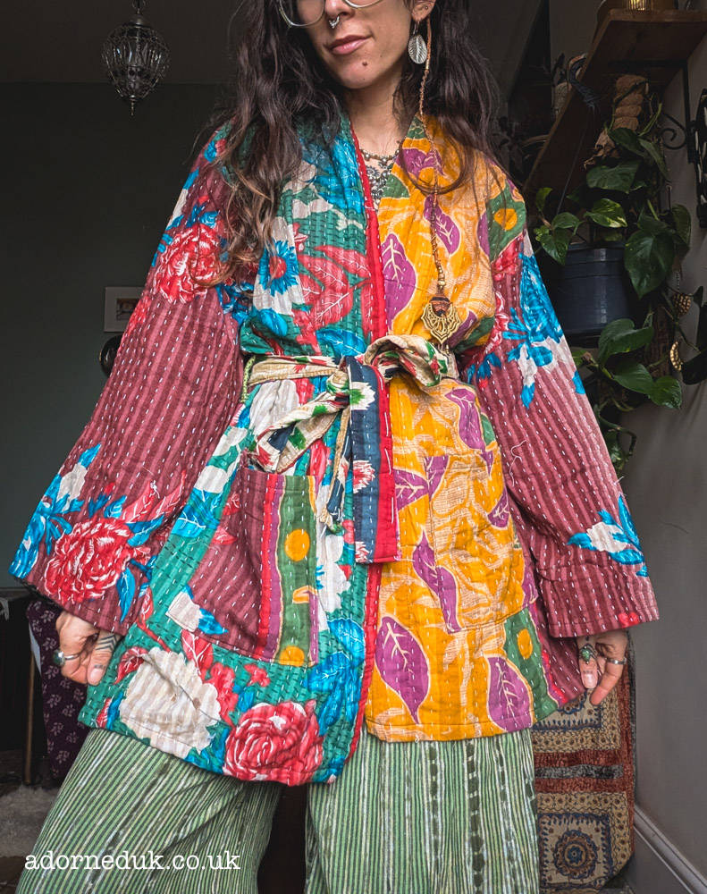 Short Kantha Robe / Jacket 2