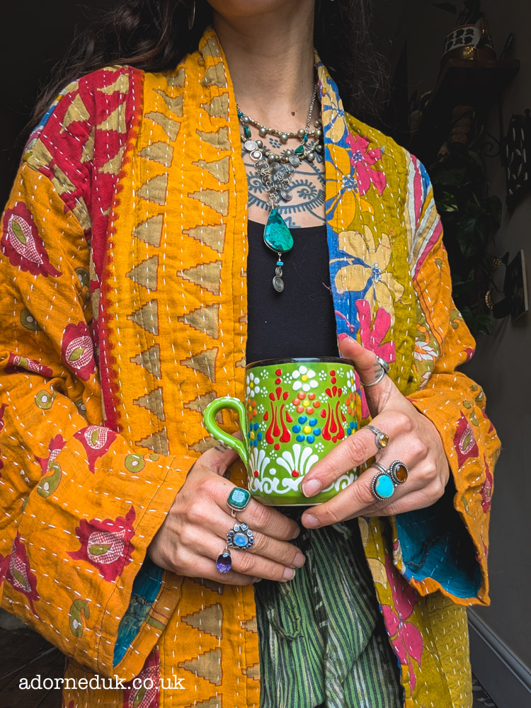 Short Kantha Robe / Jacket 3