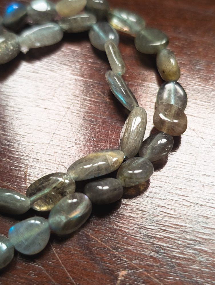 925 Silver Labradorite Necklace - Image 3