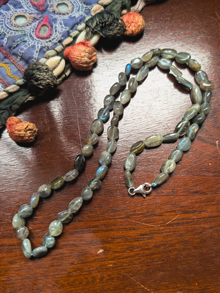 925 Silver Labradorite Necklace
