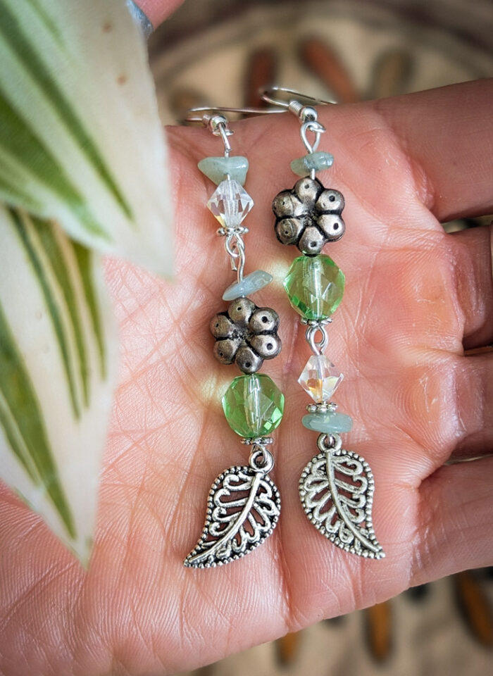 Whimsical Leaf Earrings