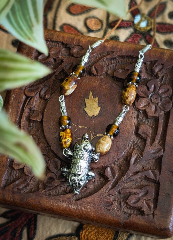 Earthy Gemstone Necklace - Image 3