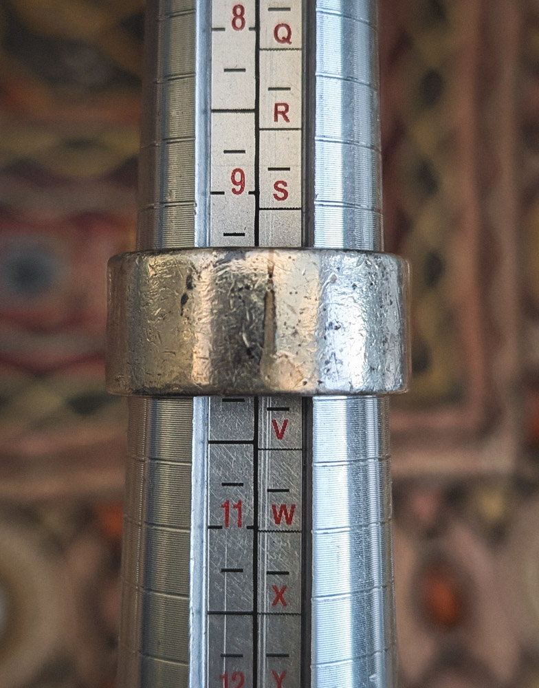 Vintage 925 Mexican Amethyst Ring - Image 2