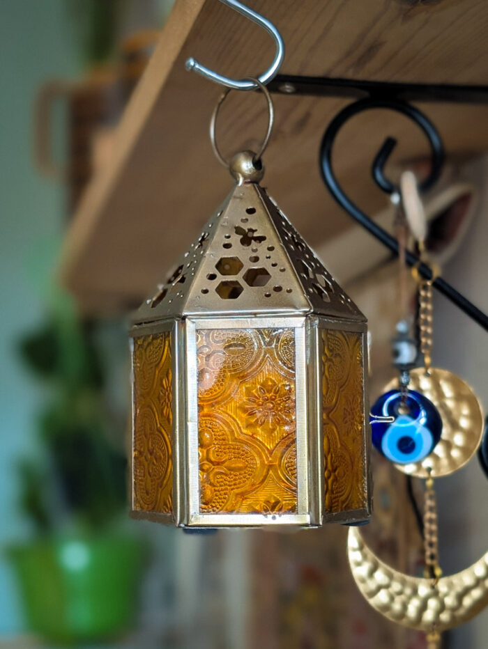 Mini Brass Bee Lantern - Image 4