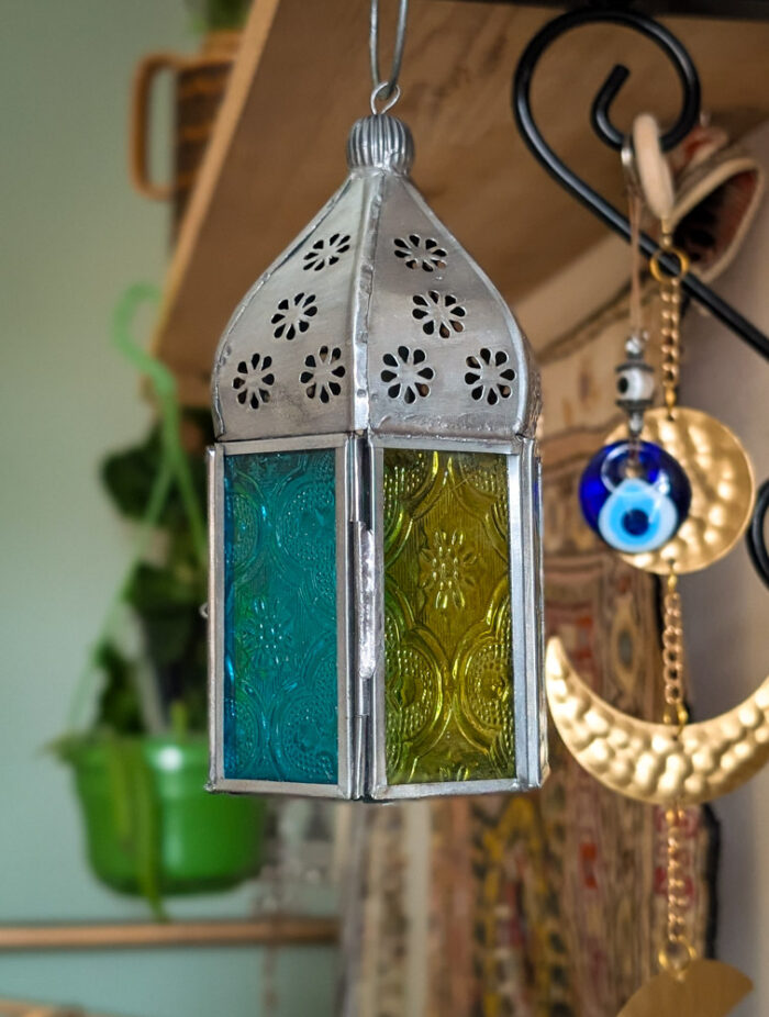 Mini Green & Blue Lantern - Image 4