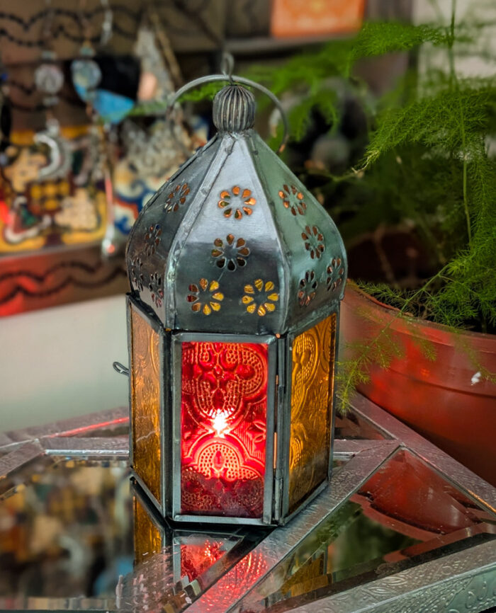 Mini Red & Yellow Lantern