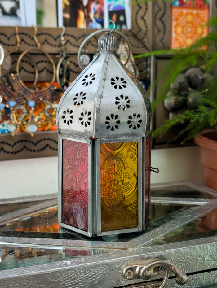 Mini Red & Yellow Lantern - Image 5