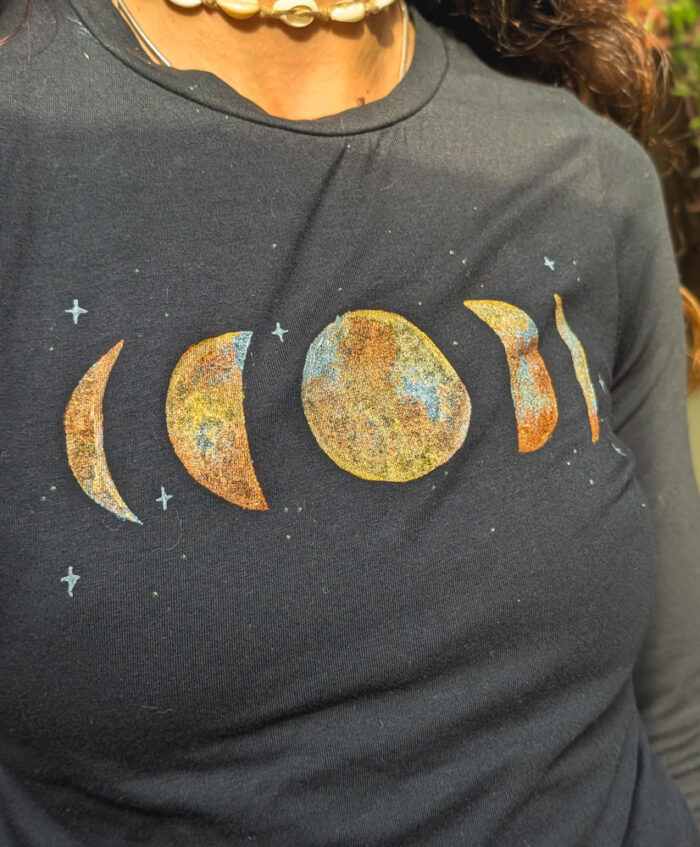 Reworked Moon Phase Crop Top - Image 2