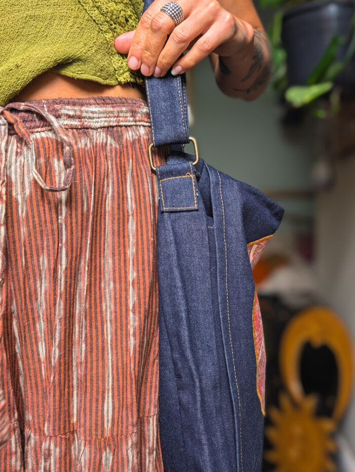 Upcycled Moon Bag - Image 6