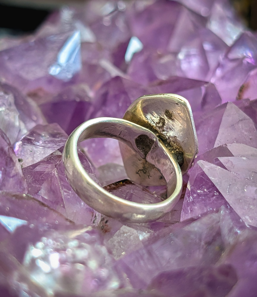 925 Silver & Moonstone Ring - Image 5
