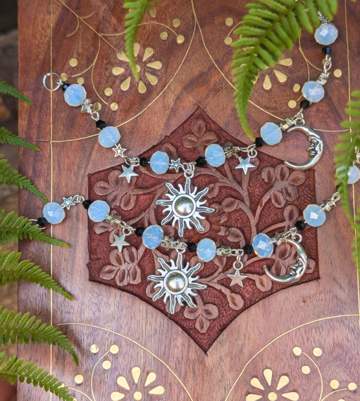 Silver & Opalite Celestial Bracelet - Image 8