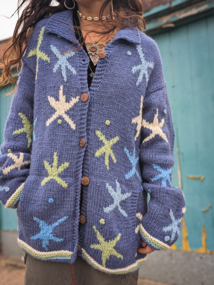 Pachamama Star Cardigan - Image 3