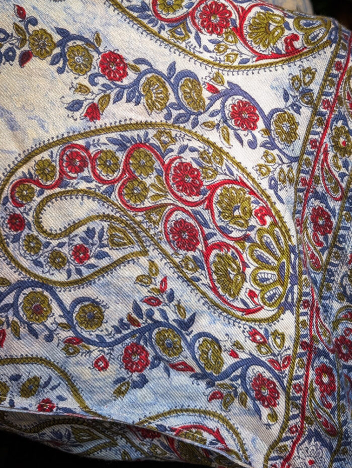 Upcycled Paisley Oversize Top - Image 4