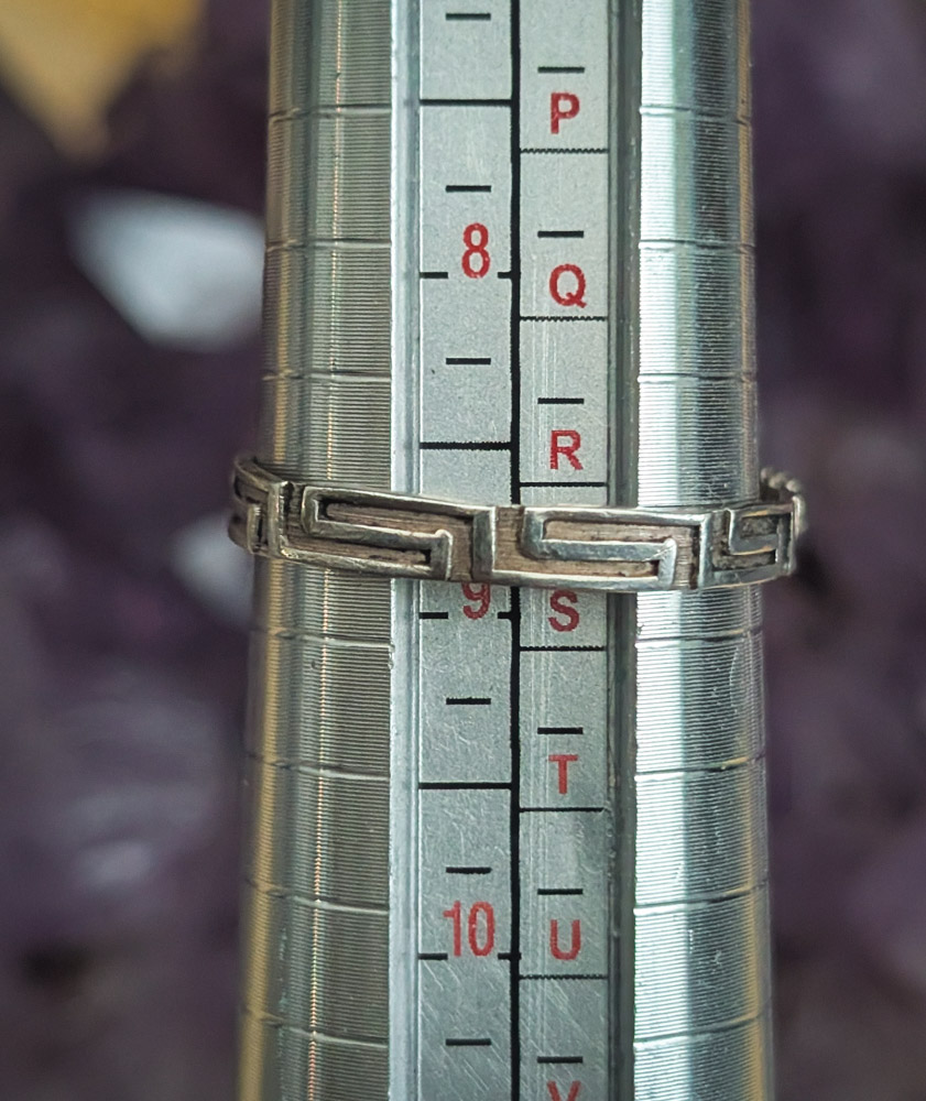 925 Silver & Peking Glass Ring - Image 3