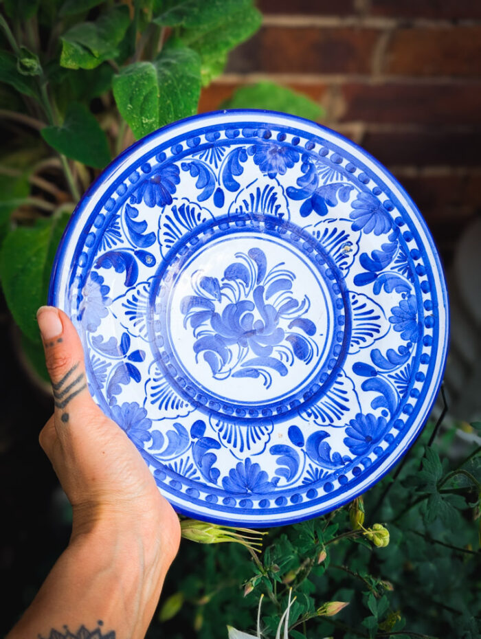 Preloved Painted Bowl / Decorative Plate